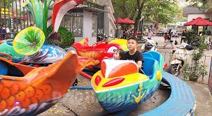 VIDEO: Các điểm vui chơi ở thành phố Hải Dương thu hút người dân trong dịp nghỉ lễ 